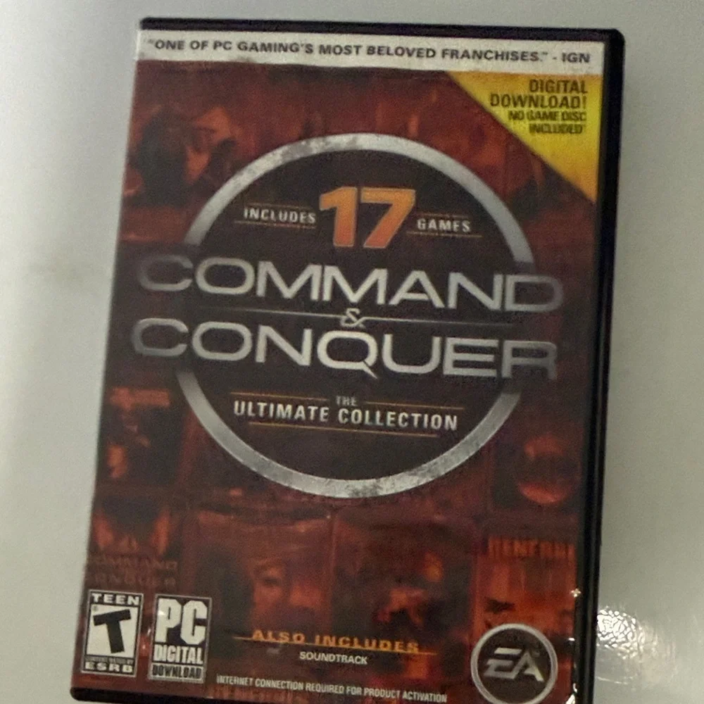 EA Command & Conquer: The Ultimate Collection - PC Game (Black)